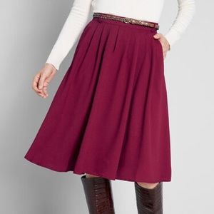 Red skirt from Unique Vintage